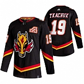 Calgary Flames 19 Matthew Tkachuk Black Adidas 2020-21 Reverse Retro Alternate Jersey Dzhi,baseball caps,new era cap wholesale,wholesale hats